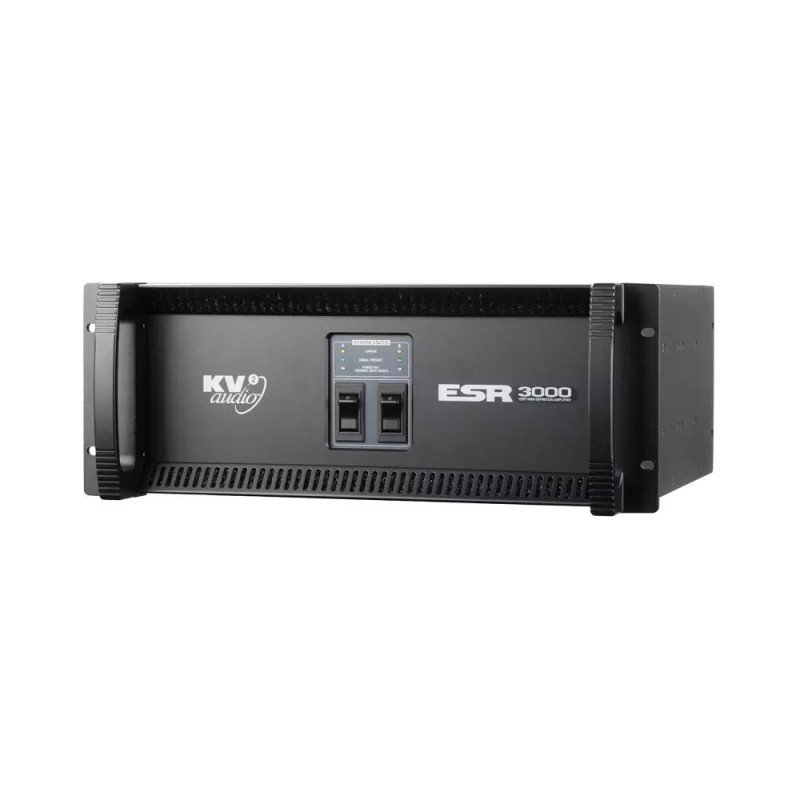KV2 Audio ESR3000mkII Wzmacniacz, kontroler systemu ESR 2x1300W tri-amp